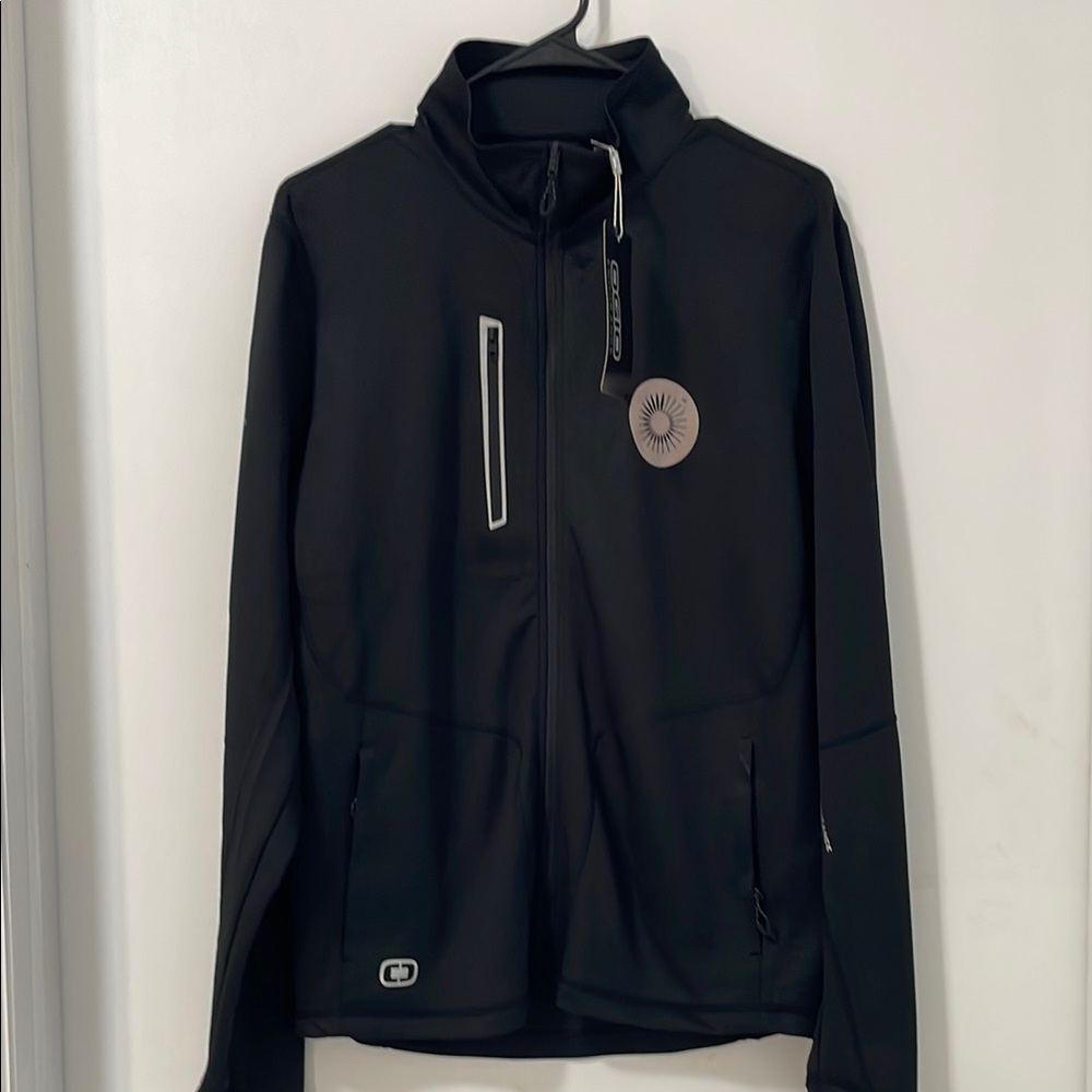 OGIO Black Performance Jacket Zip-Up Style - Picture 1 of 4